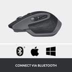 Logitech 910-007219 MX Master 2S Wireless Mouse Graphite
