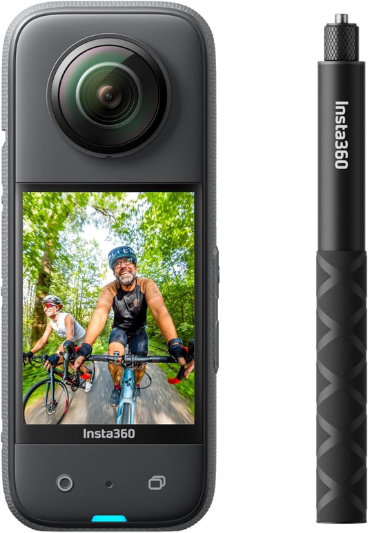Insta360 CINSAAQ/B-SF X3 5.7K 360° Action Camera Kit