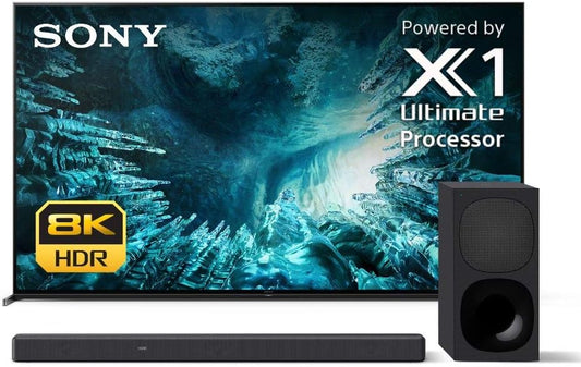 Sony Z8H 75-Inch 8K Smart TV Bundle