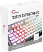 G.Skill GA-0012NA Crystal Crown White Keycap Set