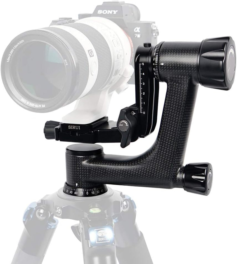 Sirui PH-10 Carbon Fiber Gimbal Head Lightweight — main product image