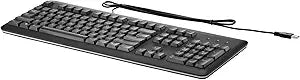 HP QY776AA USB Business Slim Keyboard — main product image