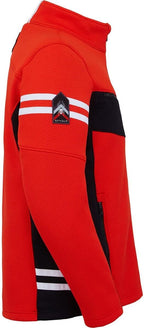 Spyder 204046 Wengen Encore Full Zip Fleece Jacket Volcano/Black