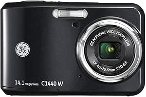 GE C1440W-BK 14MP Digital Camera 4x Zoom