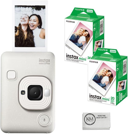 Fujifilm Mini LiPlay Instant Camera + Film Bundle
