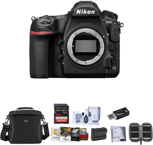 Nikon D850 DSLR Camera Body Bundle