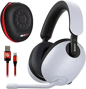 Sony E1SNWHG700W INZONE H7 Wireless Gaming Headset Bundle