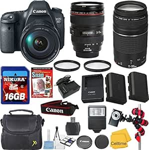 Canon EOS 6D DSLR Camera Bundle — main product image