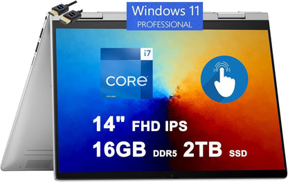 HP Envy X360 2-in-1 i7 13th Gen 14" Touch 16GB 2TB SSD