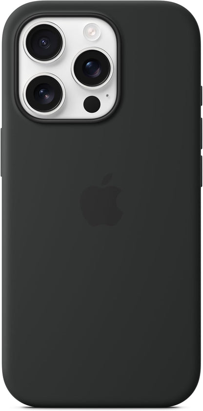 Apple MYYJ3ZM/A - iPhone 16 Pro - Silicone Case with MagSafe - Black