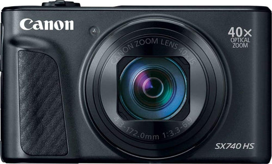 Canon SX740HSBK PowerShot 40x Zoom Digital Camera
