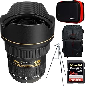 Nikon E19NK1424G 14-24mm f/2.8 Lens Accessories Bundle
