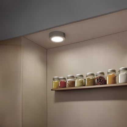 GE LED Puck Lights Dimmable Under Cabinet Lighting - 5 Pack