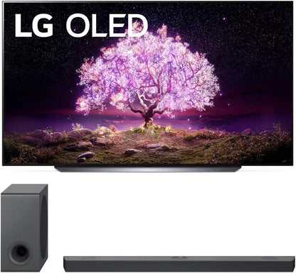 LG E90LGOLED83C1PUA 83" OLED TV Dolby Atmos Bundle
