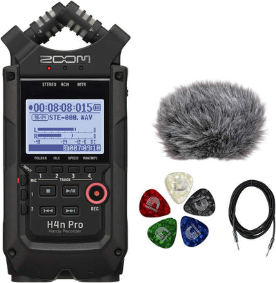 Zoom H4n Pro All Black Portable Recorder