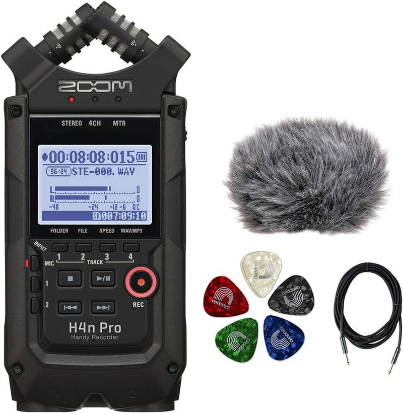 Zoom H4n Pro All Black Portable Recorder — main product image