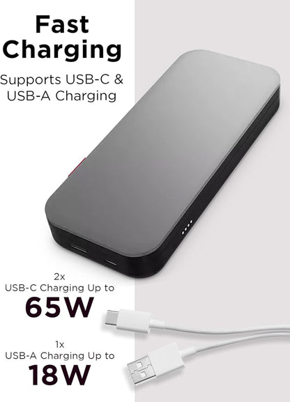 Lenovo G0A3LG2WWW 65W USB-C Laptop Power Bank 20000mAh