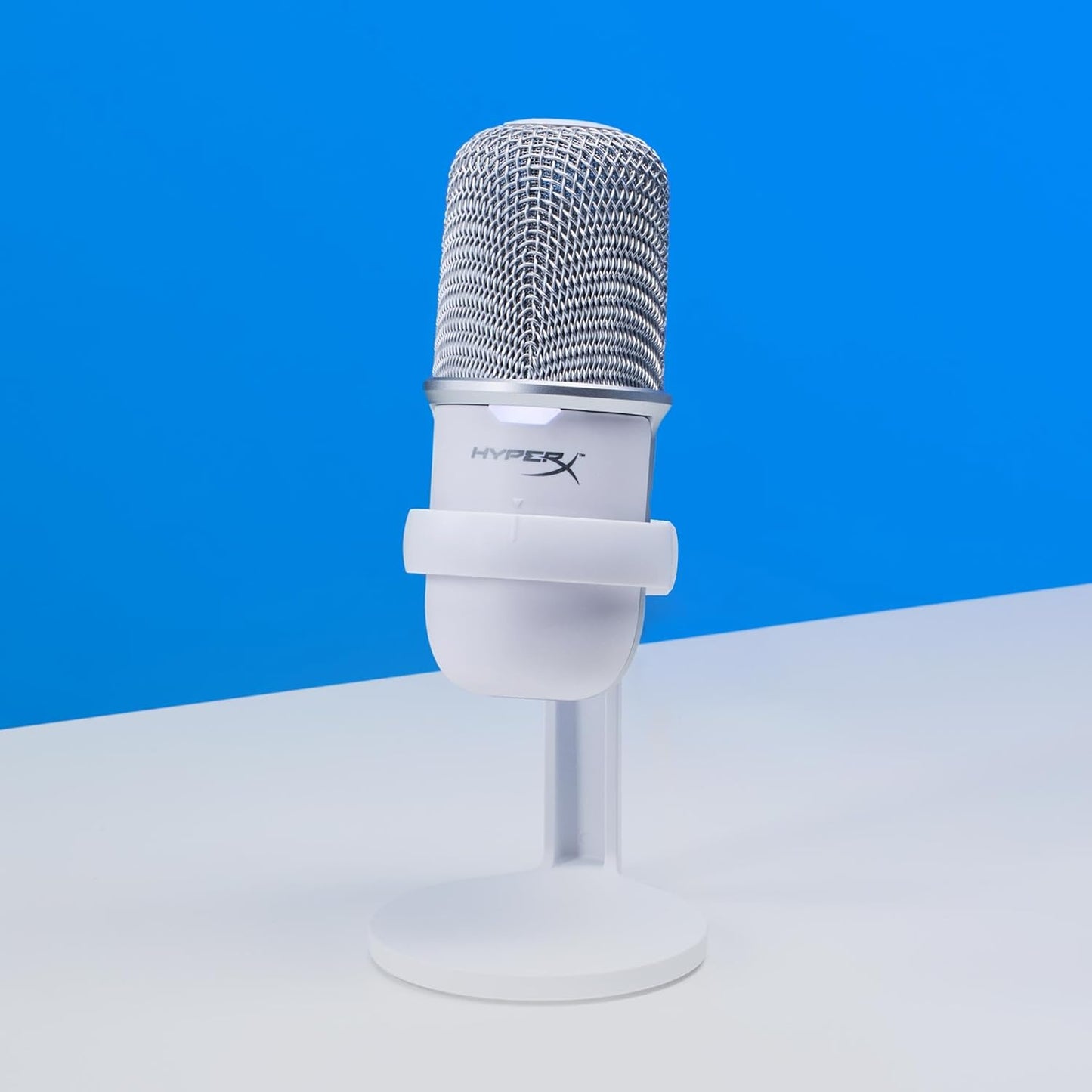 HyperX 519T2AA SoloCast USB Condenser Gaming Microphone - White