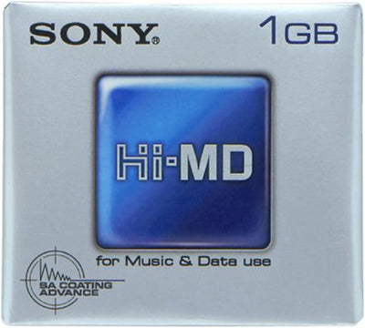 Sony HMD1GA Hi-MD 1GB Minidisc Blank Media