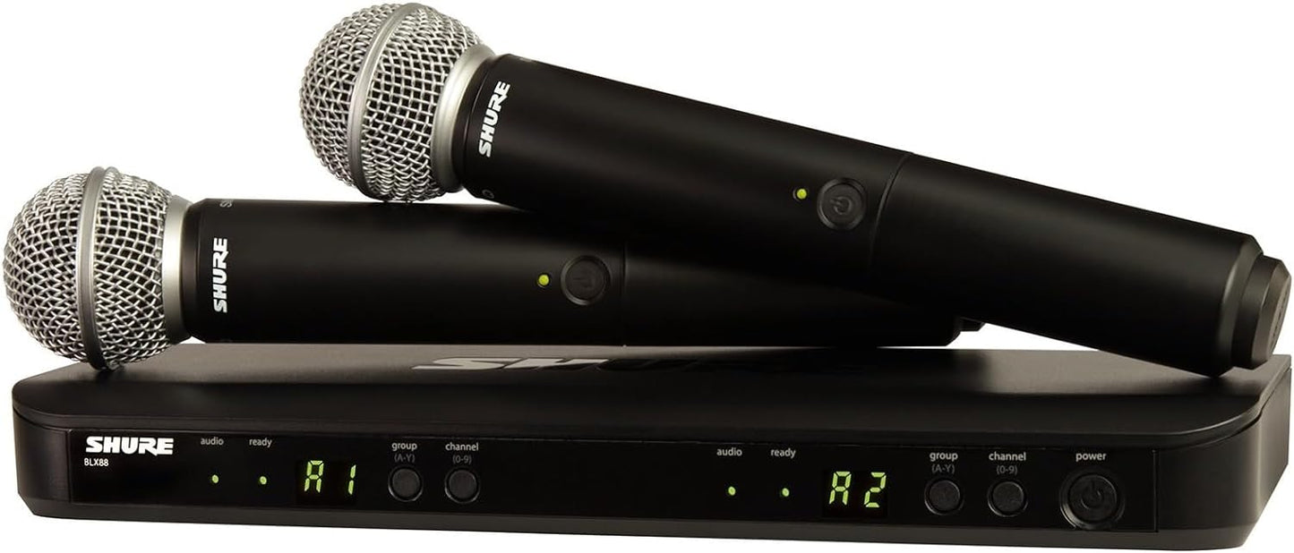 Shure BLX288/SM58-H10 Dual Wireless Vocal Microphone System