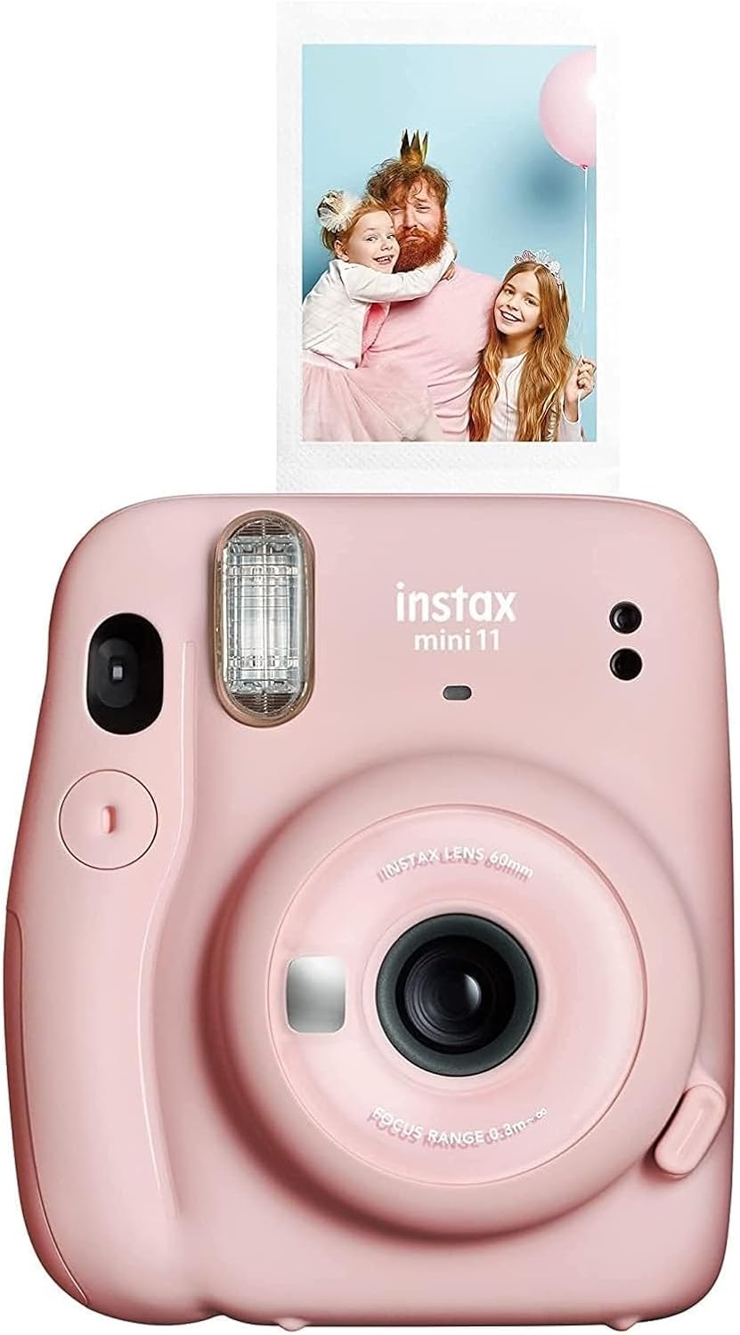 Fujifilm 16655211-cr Instax Mini 11 Blush Pink Camera