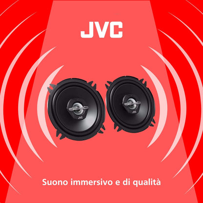 JVC CS-J520X 5.25" 2-Way Coaxial Car Speakers - 250W - Pair