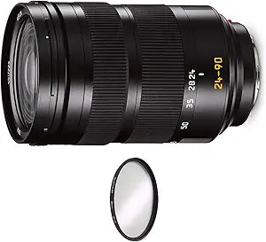 Leica LE249028VE-22 24-90mm Lens UV Filter Combo