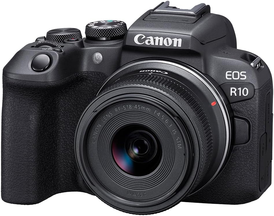 Canon R10 Mirrorless Camera 18-45mm Lens Kit Renewed