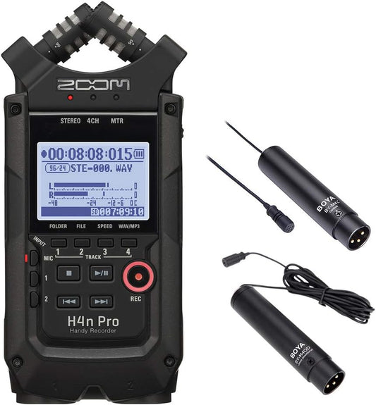 Zoom 4334434143 H4n PRO Handy Recorder Mic Kit