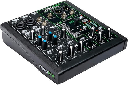 Mackie ProFX6v3 6-Channel Analog Mixer USB Audio Interface