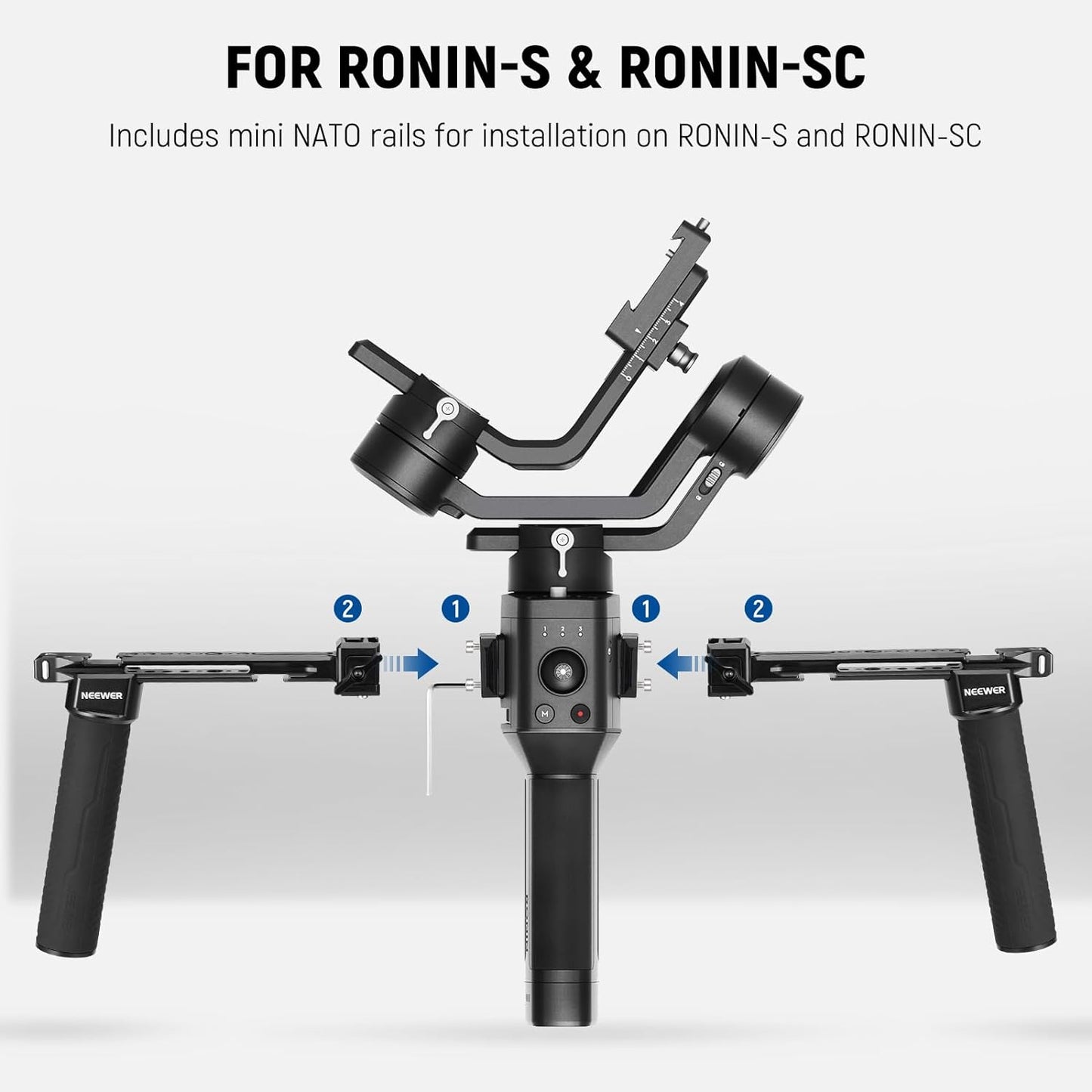 NEEWER GA006 Dual Handgrip for DJI RS Series Gimbals