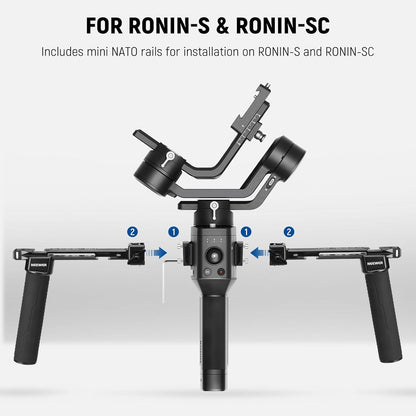NEEWER GA006 Dual Handgrip for DJI RS Series Gimbals