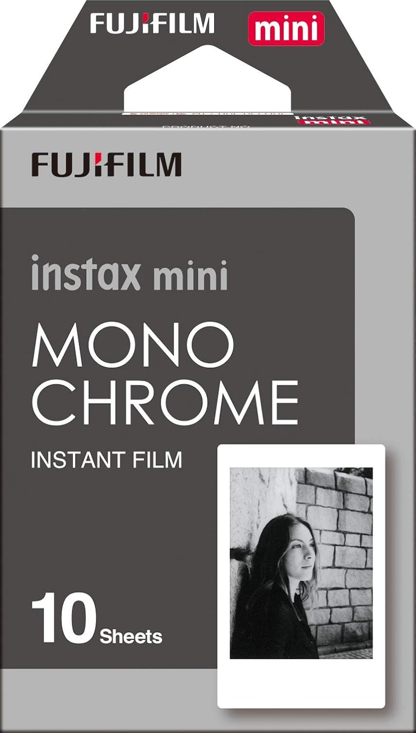 Fujifilm INSTAX MINI MONOCHROME Film 3-Pack Bundle