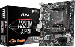 MSI 7C51-001R A320M-A Pro Micro ATX Motherboard — main product image