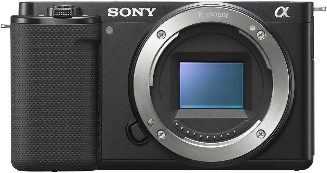 Sony ILCZV-E10/B Alpha ZV-E10 Vlogging Mirrorless Camera - Black
