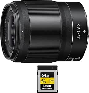 Nikon E10NKZ35F18 Z 35mm f/1.8 Lens Bundle