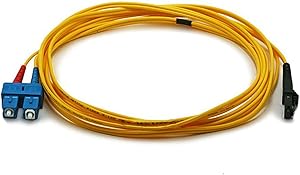 Monoprice 103648 MTRJ/SC Fiber Optic Cable 3-Meter — main product image