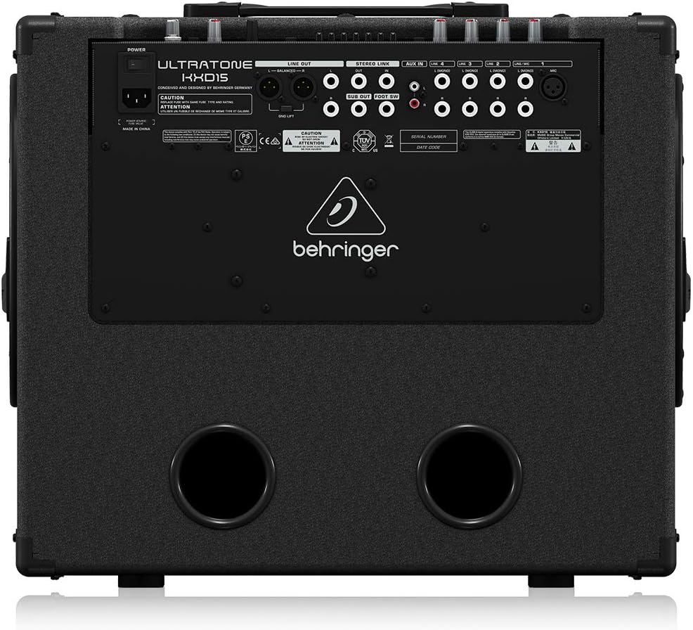 Behringer KXD15 600-Watt 4-Channel Keyboard Amplifier