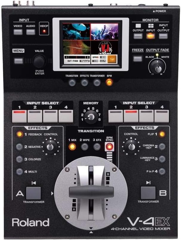 Roland V-4EX 4-Channel Digital Video Switcher