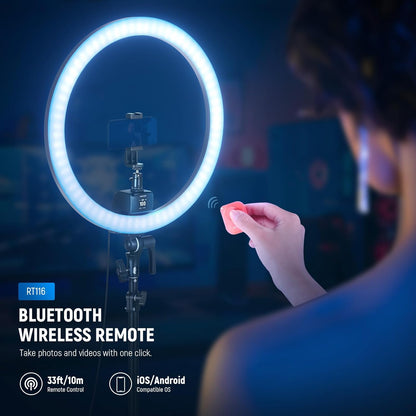 Neewer SRP18C RGB LED Ring Light Kit w/Stand