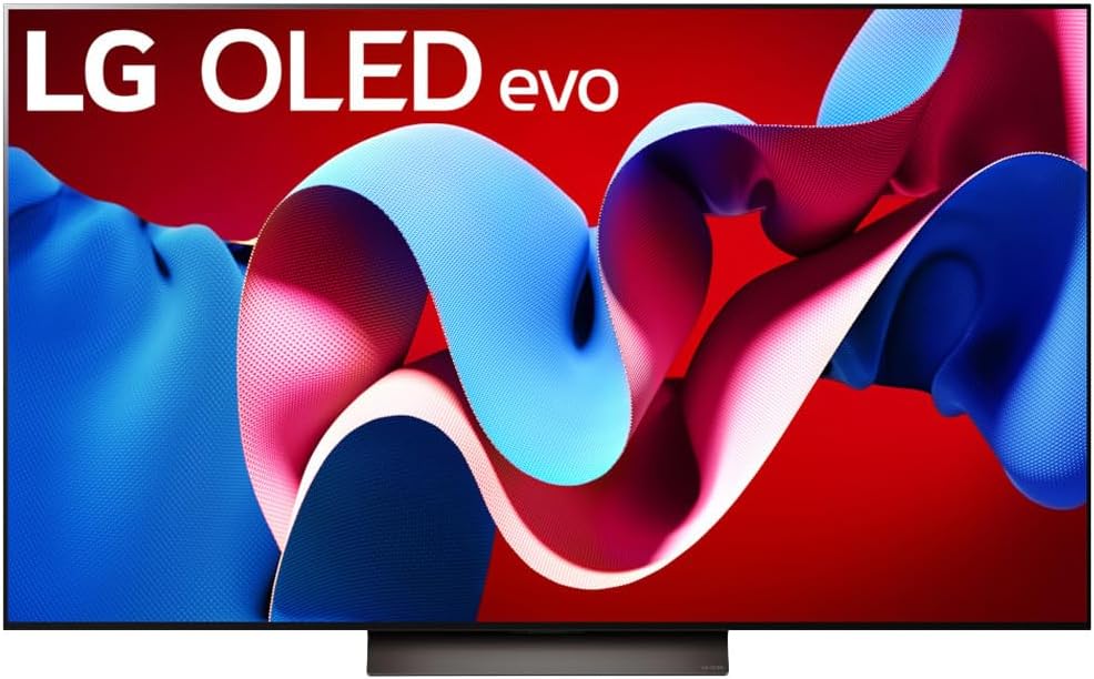 LG OLED65C4PUA 65-Inch Evo OLED TV + Protection