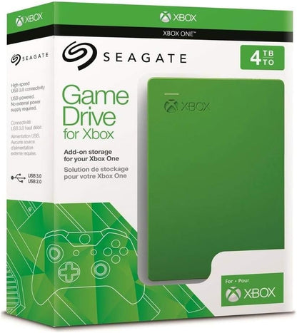 Seagate STEA4000402 Game Drive Xbox 4TB - Green