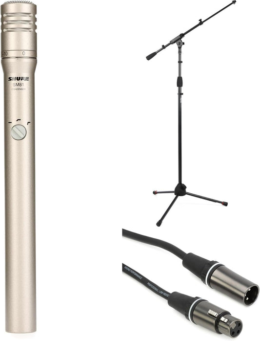 Shure KSM81Pack SM81 Microphone Stand and Cable Kit