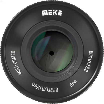 Meike 60mm f2.8 APS-C Macro Lens for Canon EF-M