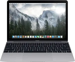 Apple MJY42LL/A MacBook 12-Inch Retina Display Space Gray (Old Version)