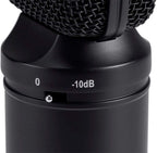 Monoprice 625908 Stage Right Ribbon Microphone Black