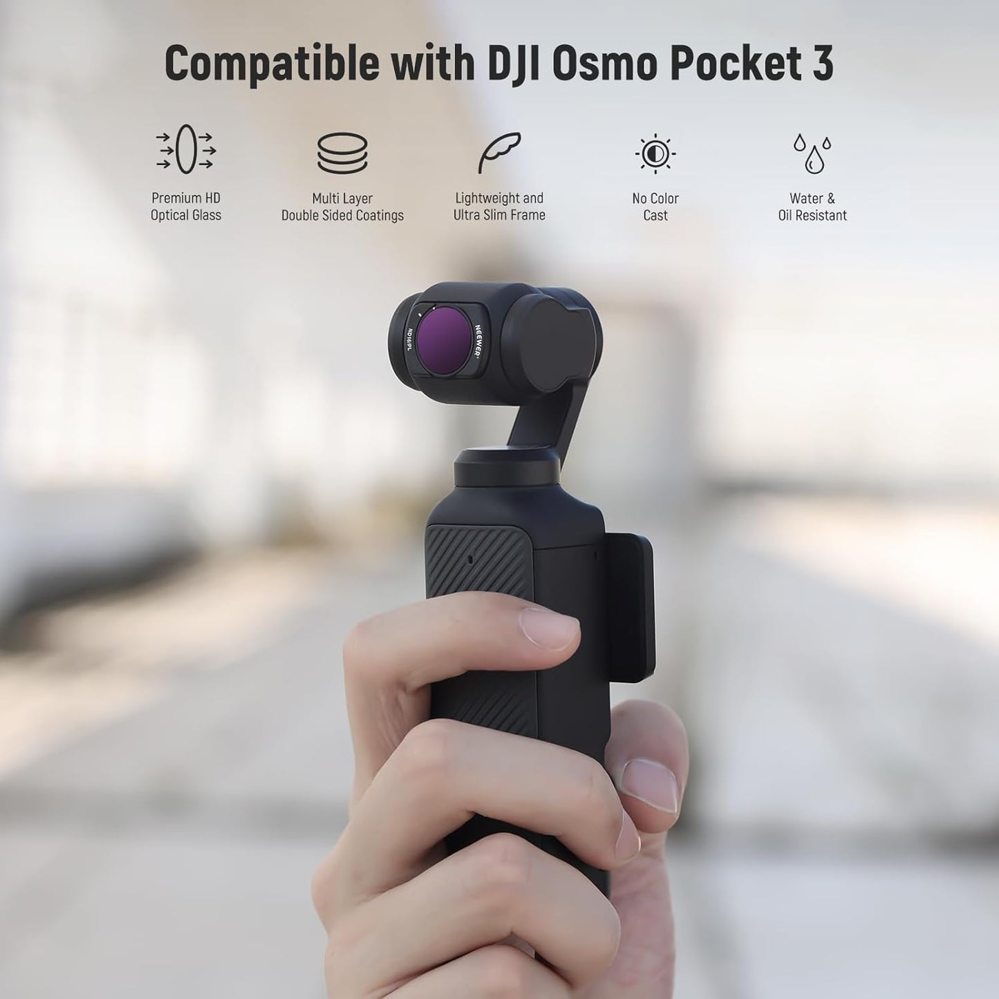 Neewer 10103578 DJI Osmo Pocket 3 Filter Set