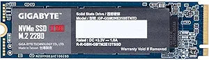 Gigabyte GP-GSM2NE3100TNTD 1TB NVMe PCIe Gen3 SSD