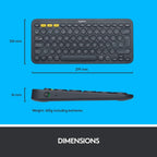 Logitech 920-007558 K380 Bluetooth Multi-Device Keyboard