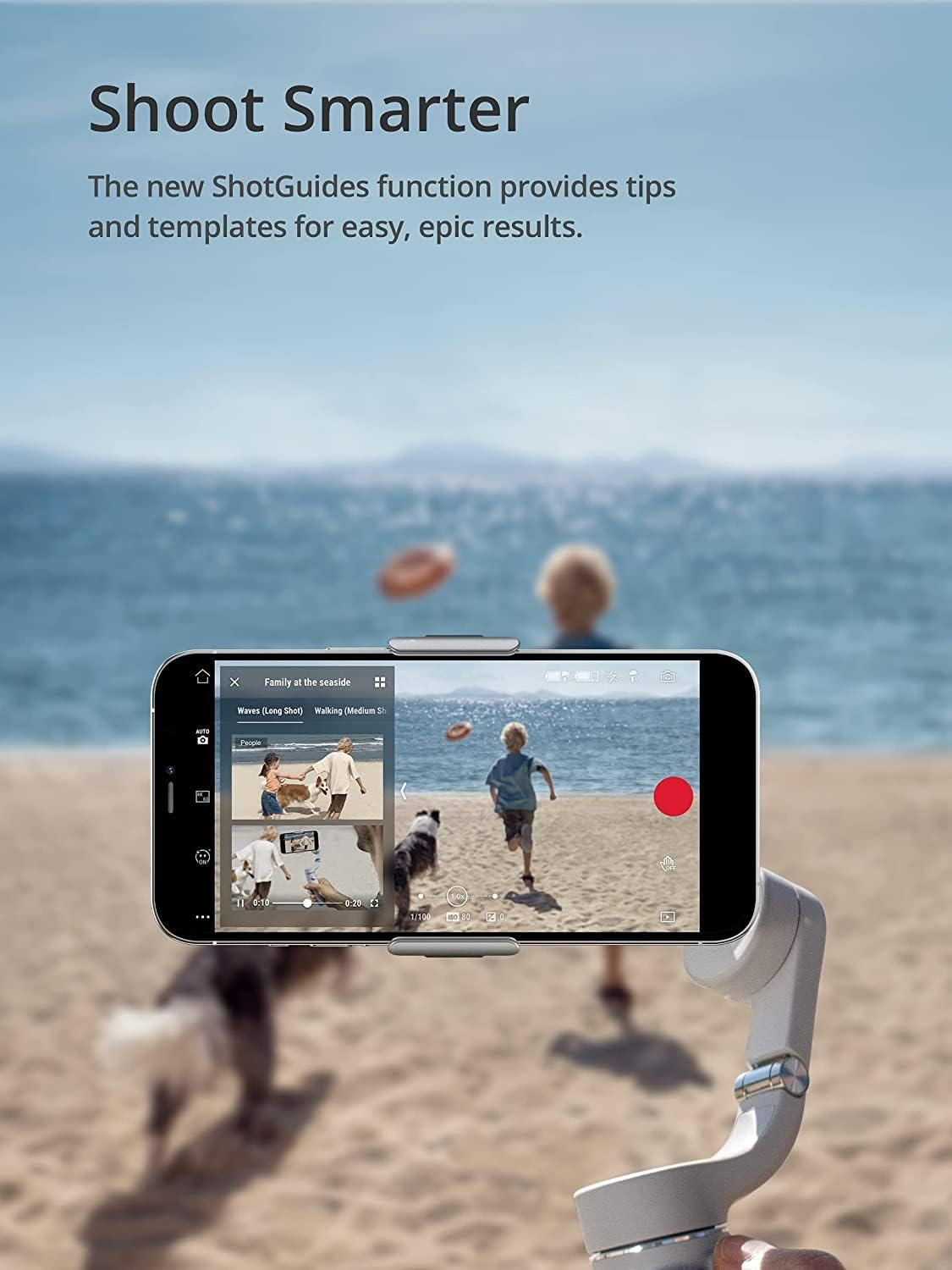 DJI OM 5 Smartphone Gimbal Stabilizer - Gray (Renewed)